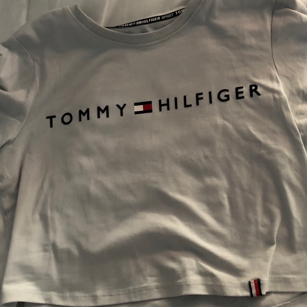 Tommy Hilfiger cropped t-shirt